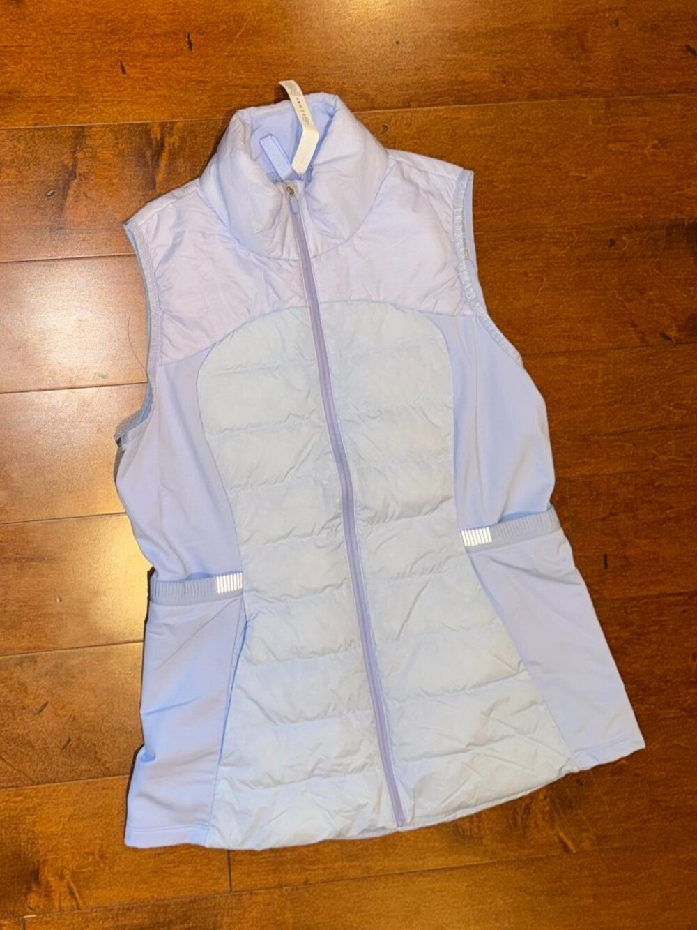 Lululemon Down for It All Vest lavender dusk size 10